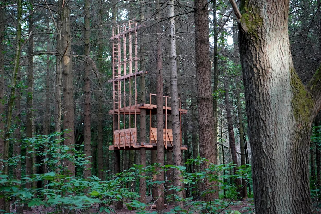La Cabane, Forêt de Bondy, 2020, © Feda Wardak.