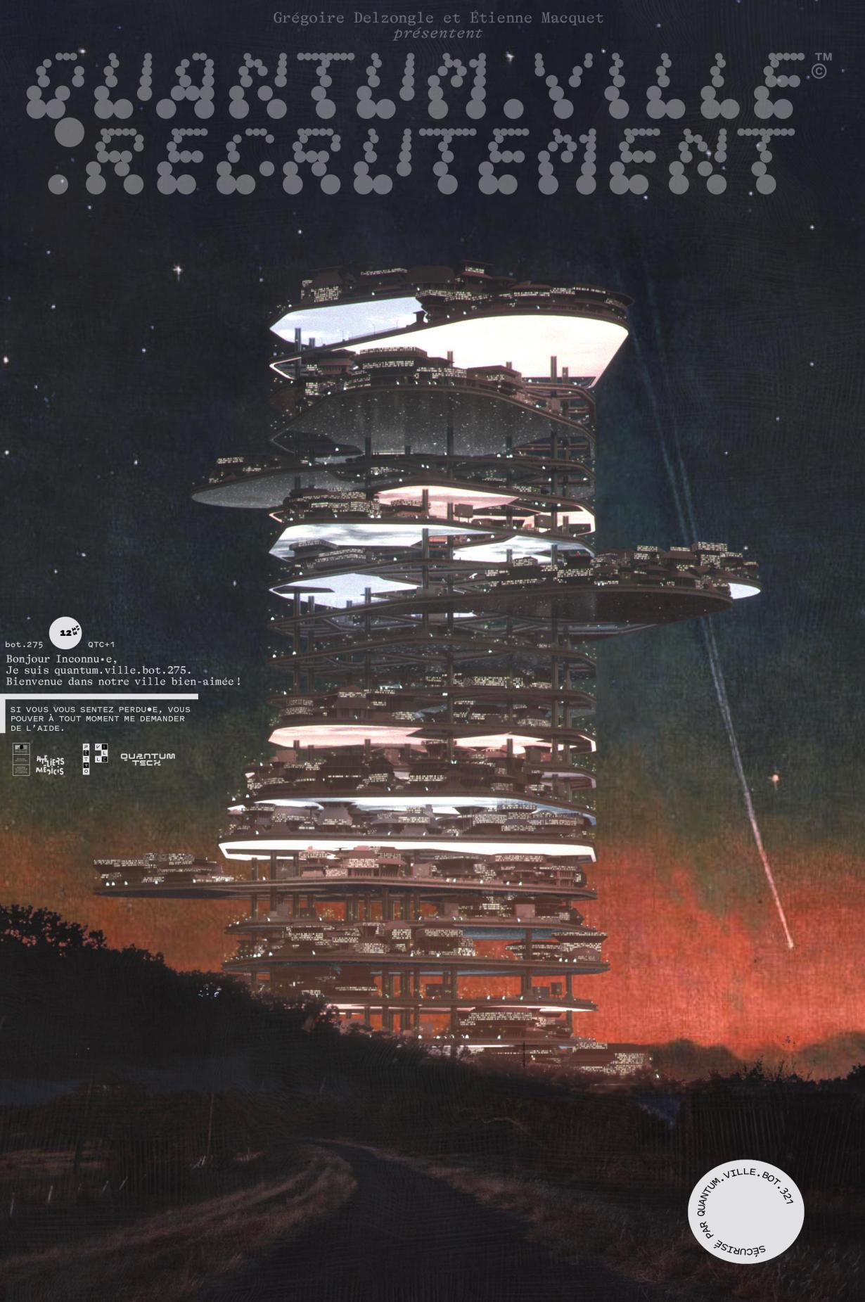 quantum.ville, Étienne Macquet et Grégoire Delzongle.