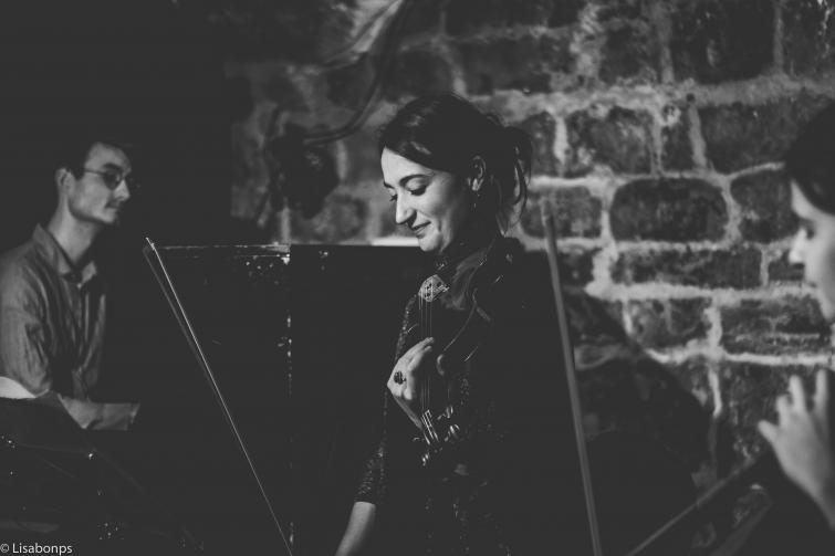 Concert d'Acanthe Trio au Kibélé, Paris.