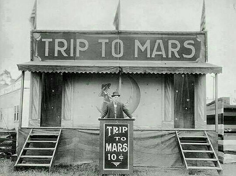 Nous sommes arrivés sur Mars !