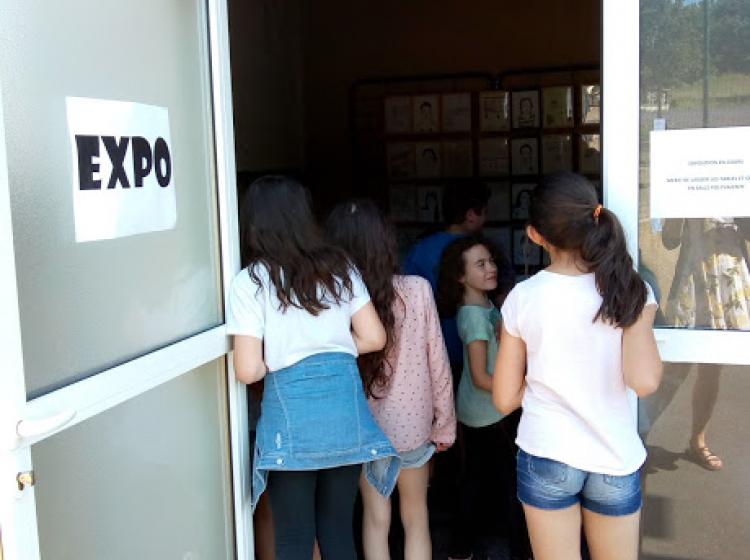 Restitution à l'école de Malpas