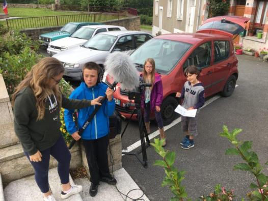 Tournage du film des enfants