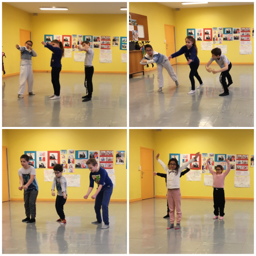 trios classe école danse