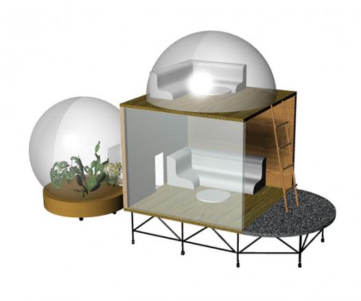 modélisation 3D cabane enfant
