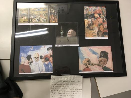 Recherche des tableaux peintures de la classe CM1/2