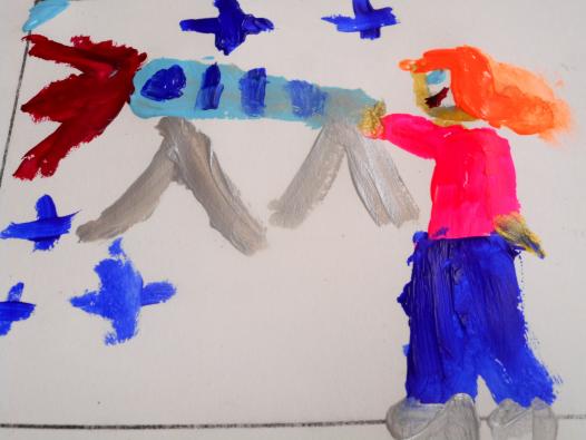 dessin enfant telescope