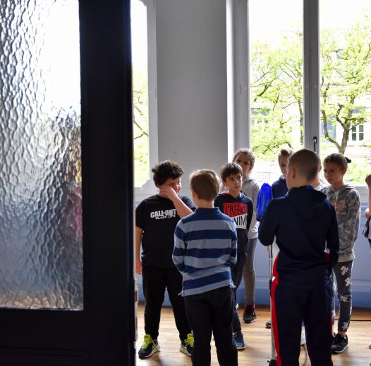 école théâtre visite