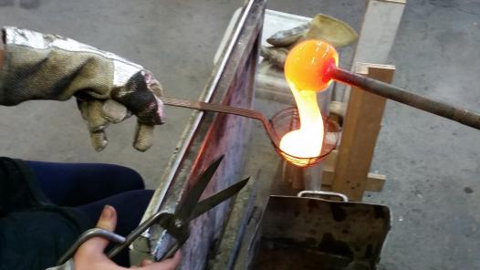 verre en fusion 