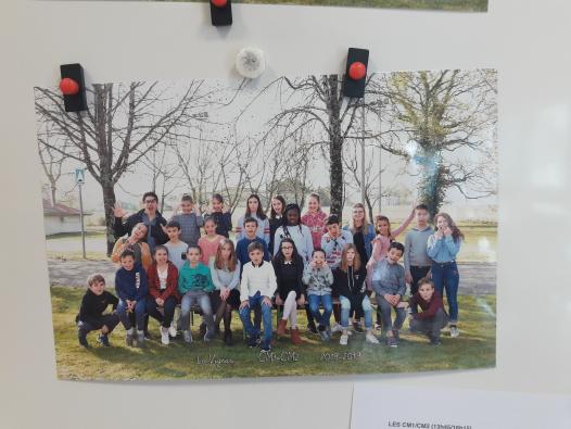 Les CM1/ CM2, classe de Fabrice Rechede 
