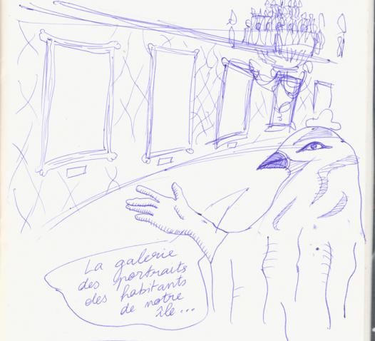 croquis recherche bande dessinee nina lechartier