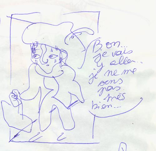croquis recherche bande dessinee nina lechartier