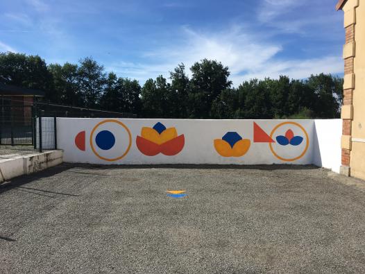 début fresque