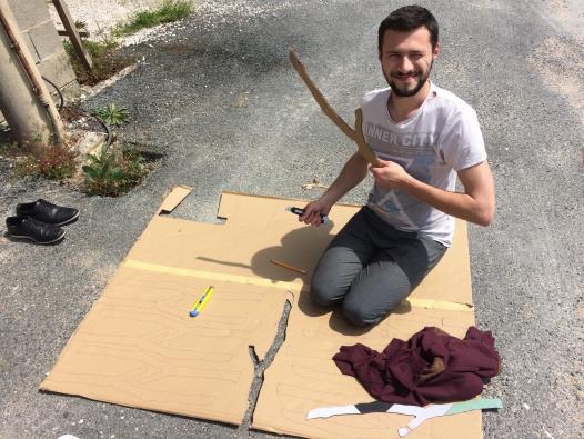Construction d'éléments de décor