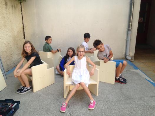 Construction de la cabane - jour 2
