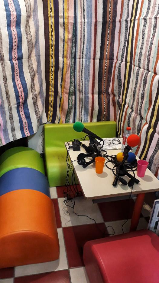 Studio d'enregistrement de l'école de Freissinières