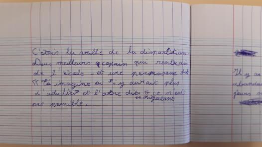Texte écrit pour imaginer "l'avant" du film