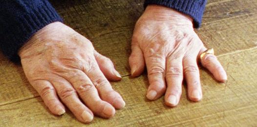 Les mains de Madame Aline Bouveret, matelassière