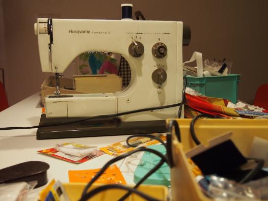 La machine à coudre de la maman de Marianne