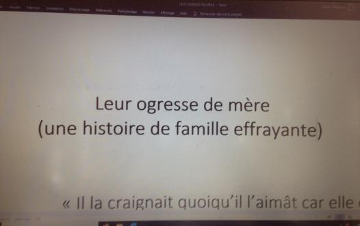 J'ai le titre, et c'est déjà ça.