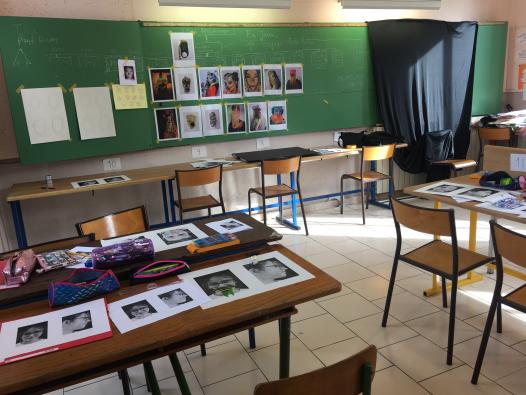 Atelier mis à disposition par l'école