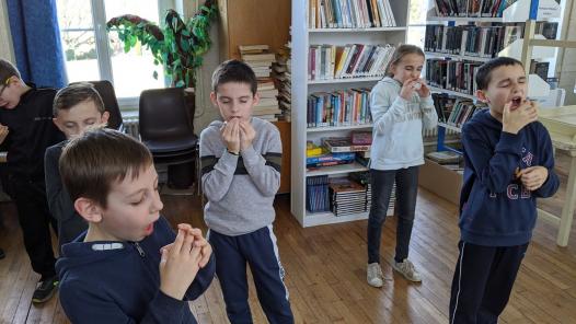 Photo prise pendant l'exercice
