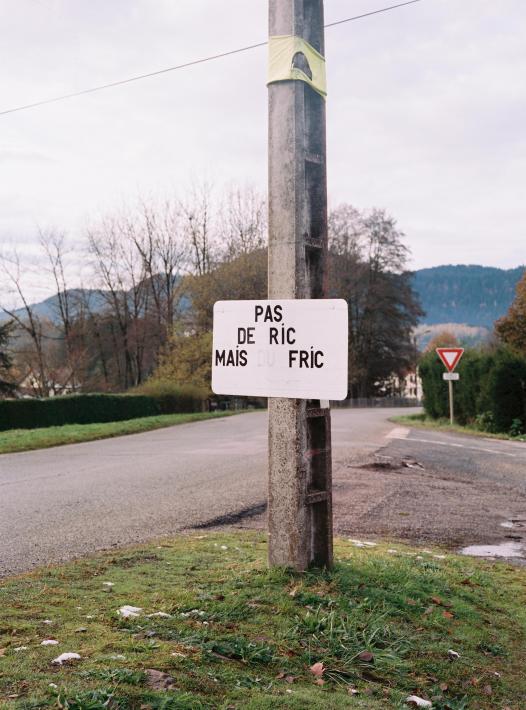 Gilets Jaunes et bord de route