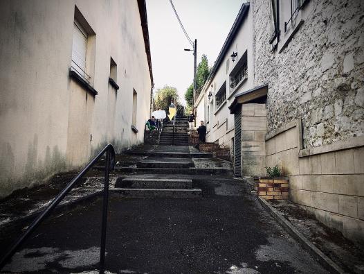 Image du tournage dans la rue