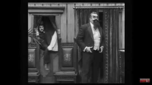 Image tirée de "Charlot et le comte"