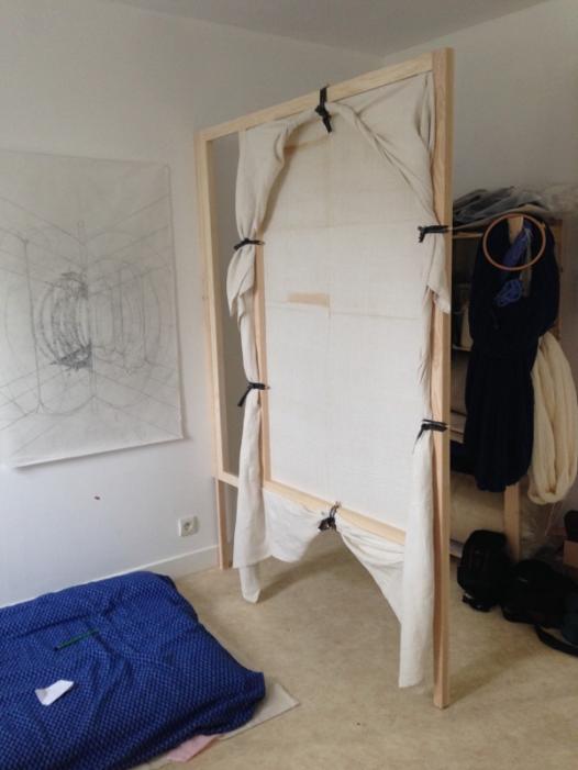chassis en bois de hêtre