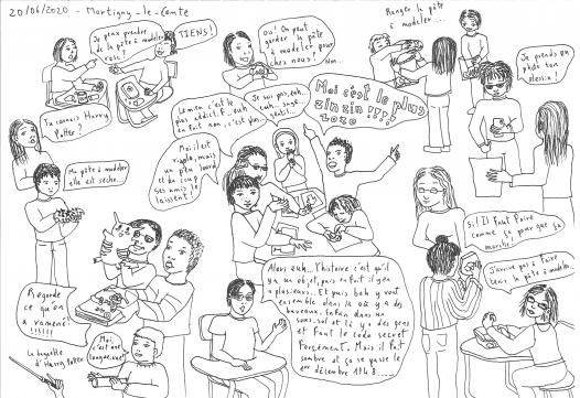 Journée du 20 janvier 2020 illustrée.