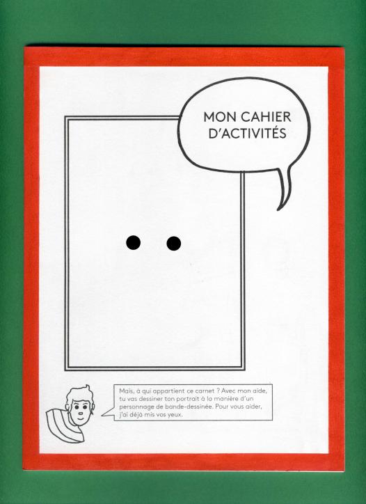 Première de couverture du cahier d'activités