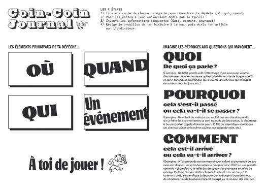 Support de la dépêche 