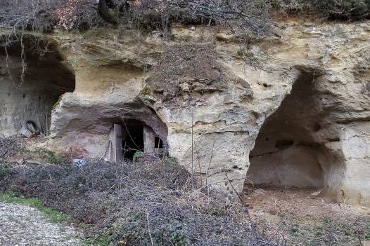 Cavités dans la molasse