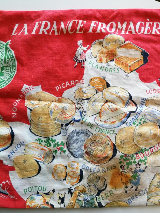 Torchon "La France fromagère"