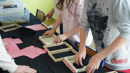 Fabrication de papier végétal
