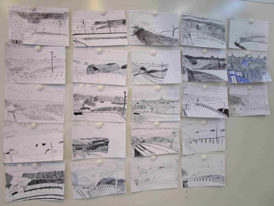 Maisons et paysages de Malpas