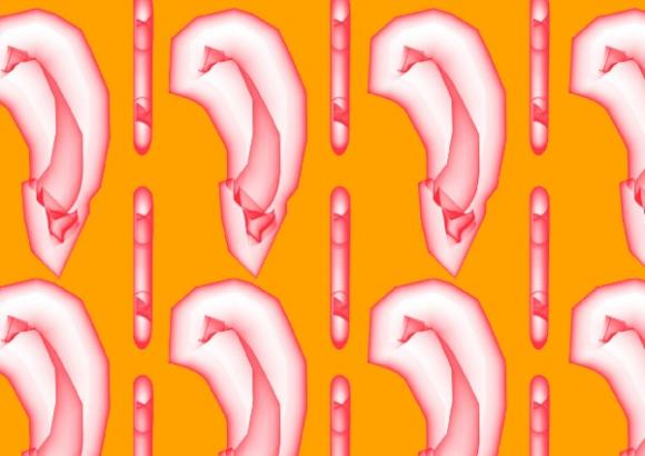 Les motifs réalisés par Camille à partir des formes de son image.