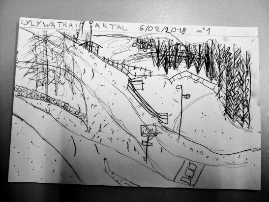 Dessiner depuis la cour