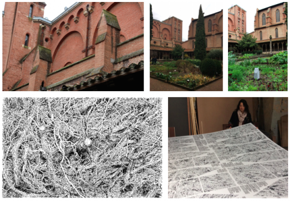 Installations de dessins