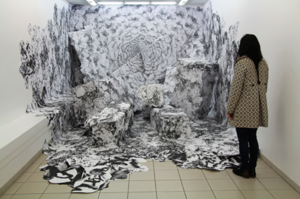Installations de dessins