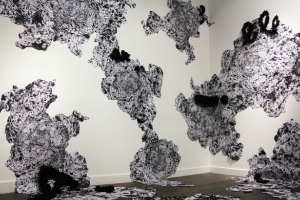 Installations de dessins