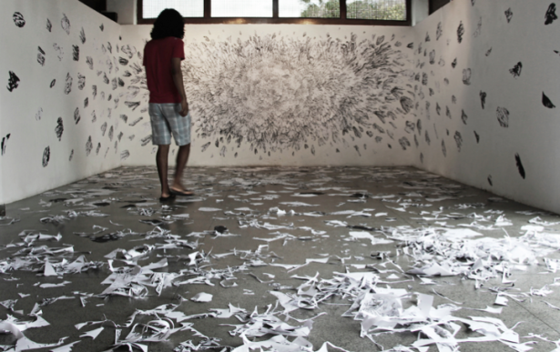 Installations de dessins
