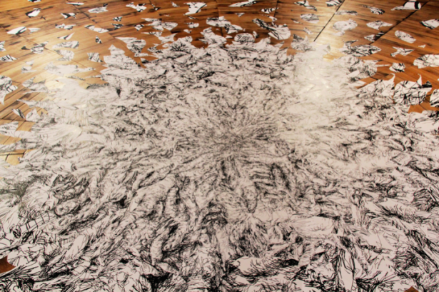 Installations de dessins