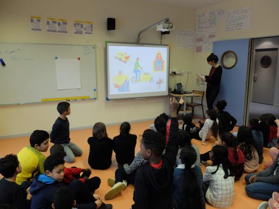 Rencontre avec les enfants et explication du projet