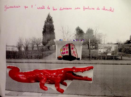 une fontaine de chocolat