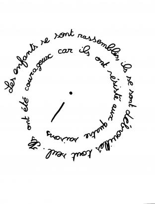 LES MAINS POSITIVES un livre-accordéon inédit !!!!