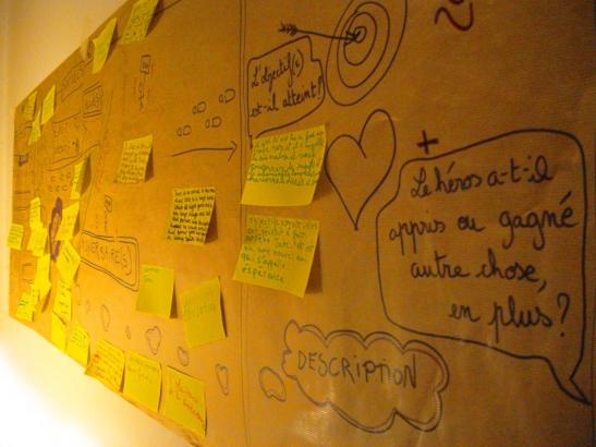 Journal de création / Le projet des élèves / #1