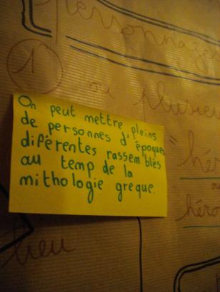 Journal de création / Le projet des élèves / #1