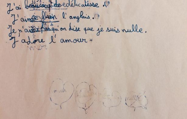 consigne du jour