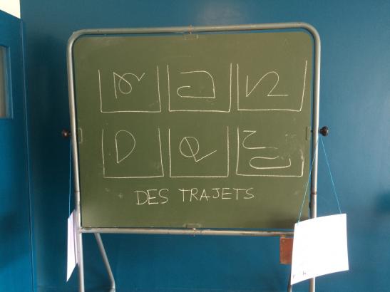 Transmission : LES TRAJETS en Cinétographie Laban